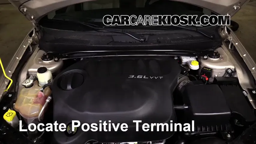 2013 Chrysler 200 Limited 3.6L V6 FlexFuel Sedan Battery Jumpstart